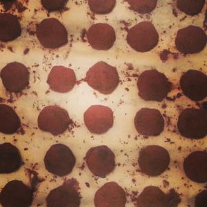 chocolate truffles